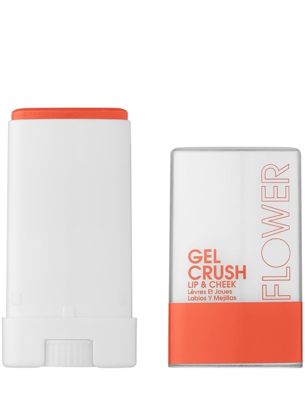 FLOWER Gel Crush Lip & Cheek Stick in Coral